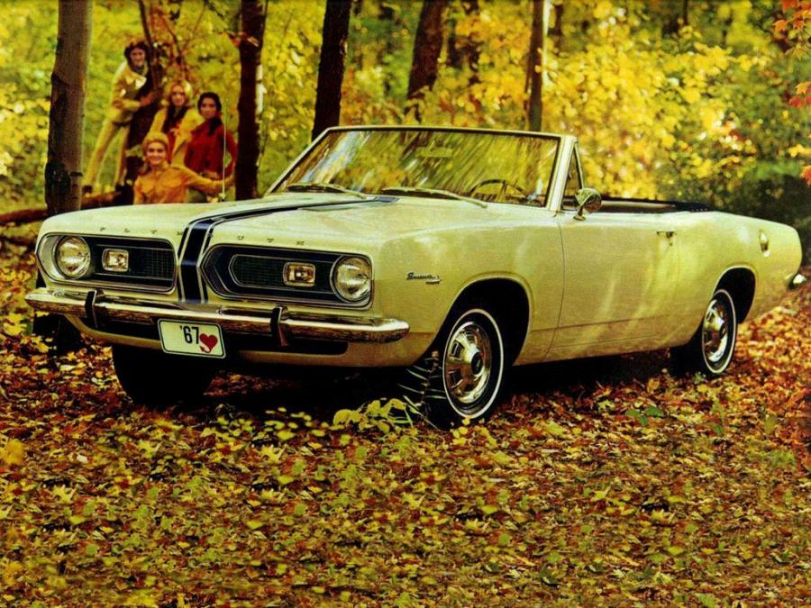  Plymouth Barracuda Convertible 1967 года  (фото 2 из 2)